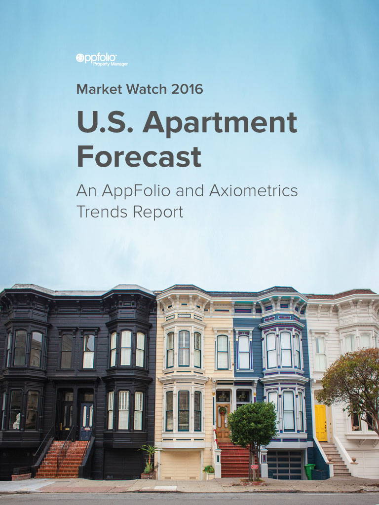 U.S. Apartment Trends report cover